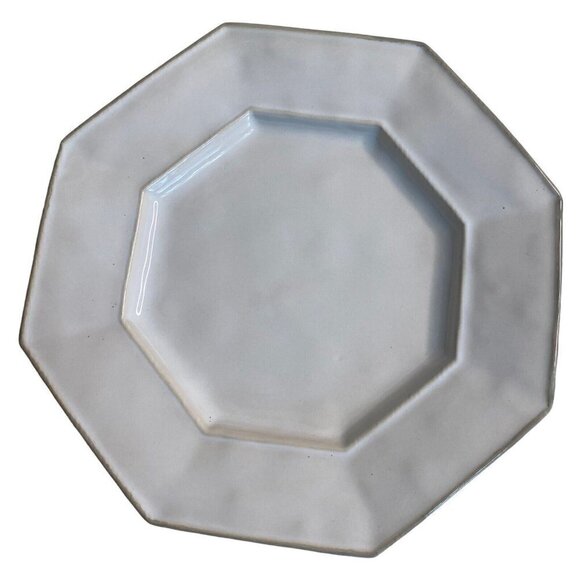 NEW Juliska Whitewash Octagonal Dessert Plate 8.75" Portugal Stoneware - Picture 3 of 3